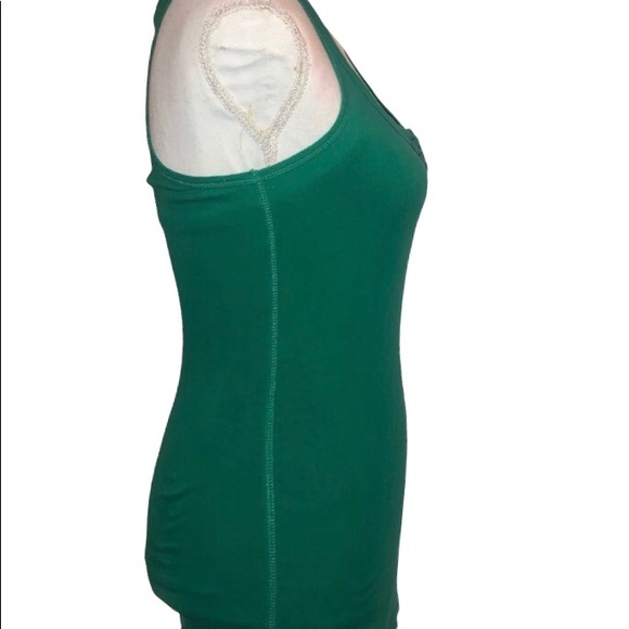 Women’s Derek Heart Teal Tank Top - Picture 2 of 9